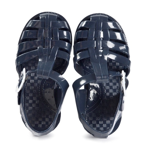 Emporio Armani Navy Baby Walker Shoes - Picture 1 of 8